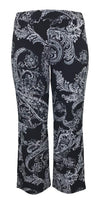 Plus Size ITY  Paisley Print Wide Leg Pants