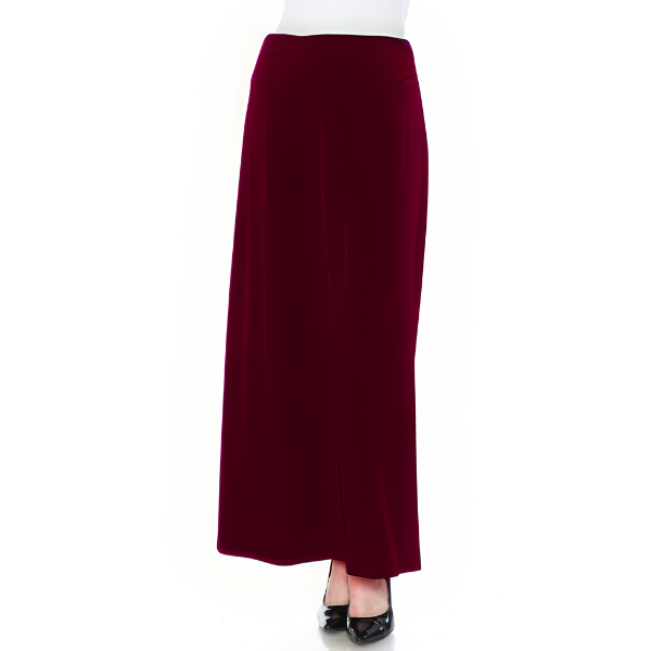 Plus Size A Line Maxi Skirt