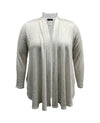 Women and Plus Size Long Sleeve Open Front Cardigan