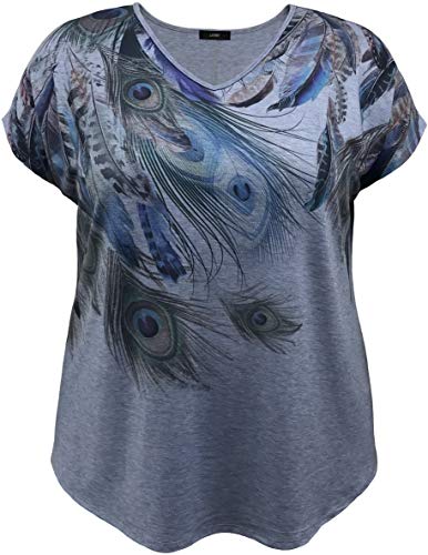 No Strings Attached Shirt Women Large Gray Crop Top Dolman Sleeve Glitter  Feathe