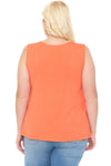 Women's V-Neck Ruffle Tank