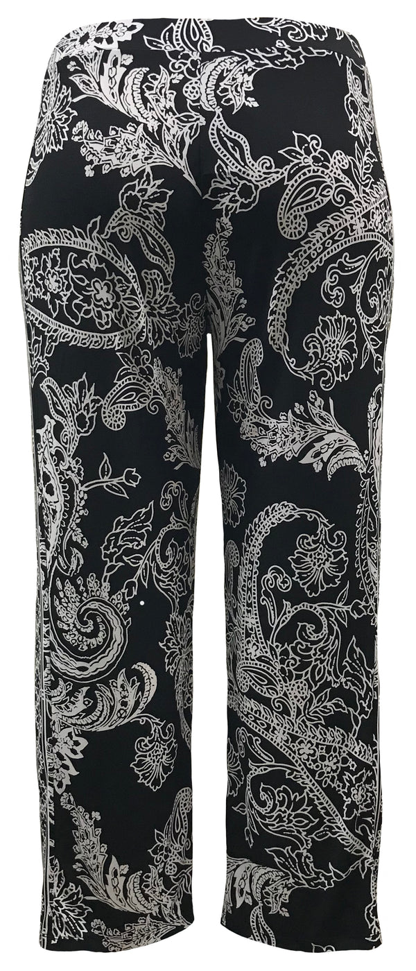 ITY  Paisley Print Wide Leg Pants