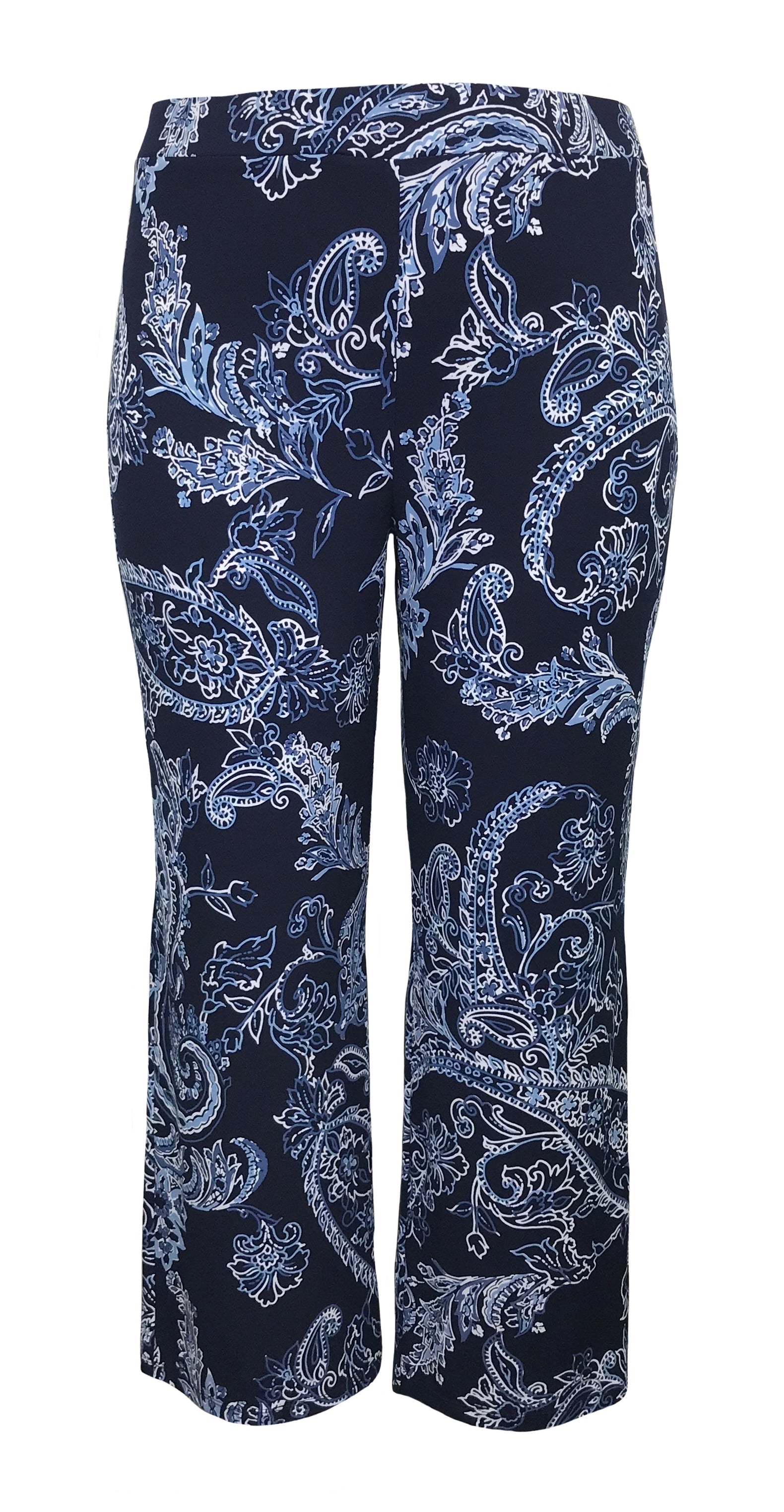 ITY Paisley Print Wide Leg Pants | Leebe