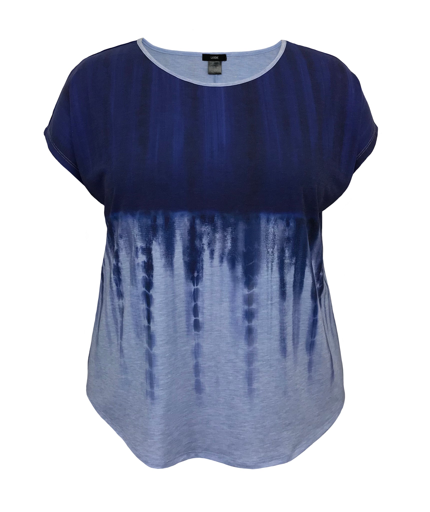 トップス HELK / TIE DYE BUTTON TOPS(NAVY) DC SHOES Half And Half - Navy Tie Dye - T-shirt