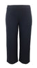 Women's Solid  ITY Knit Straight Wide Leg Pants