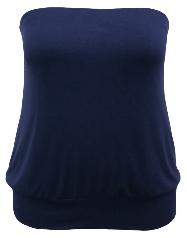 Women's Solid Tube Top